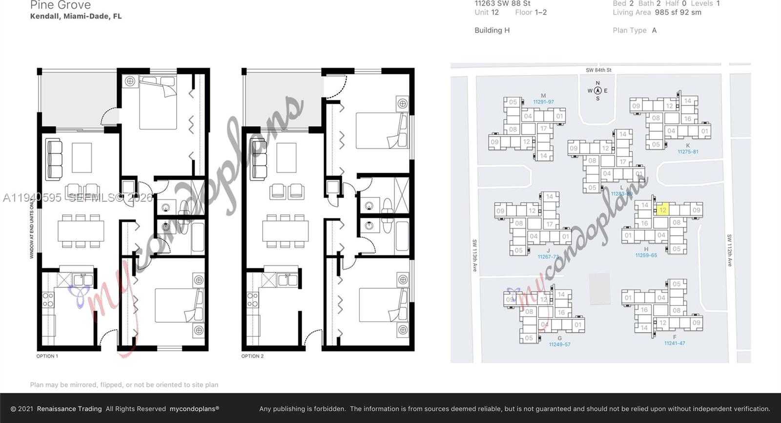 Small Image of 11263 SOUTH WEST 88TH ST #212H, Miami Number 1