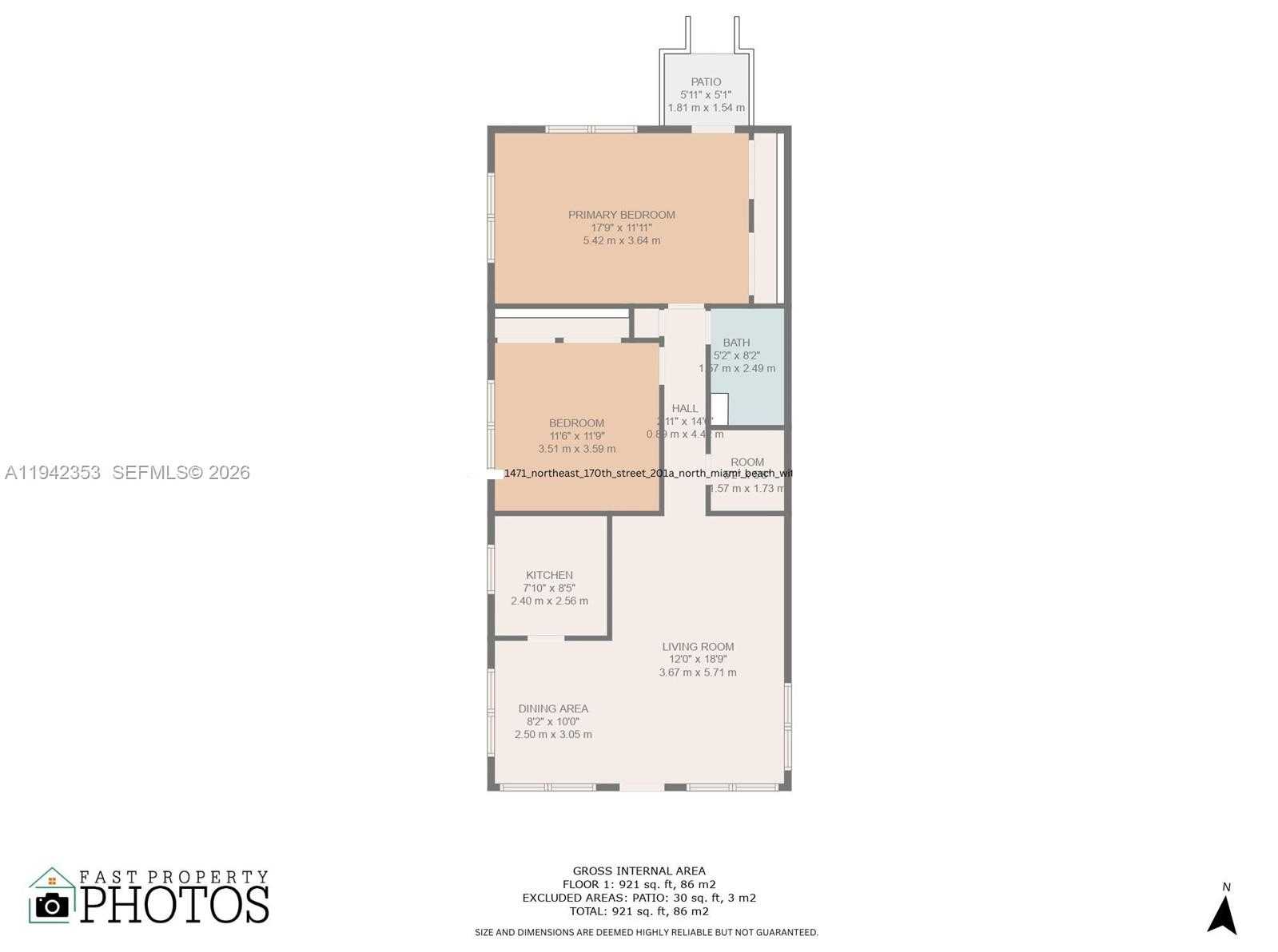 Small Image of 1451 NORTH EAST 170TH ST #201A, North Miami Beach Number 3