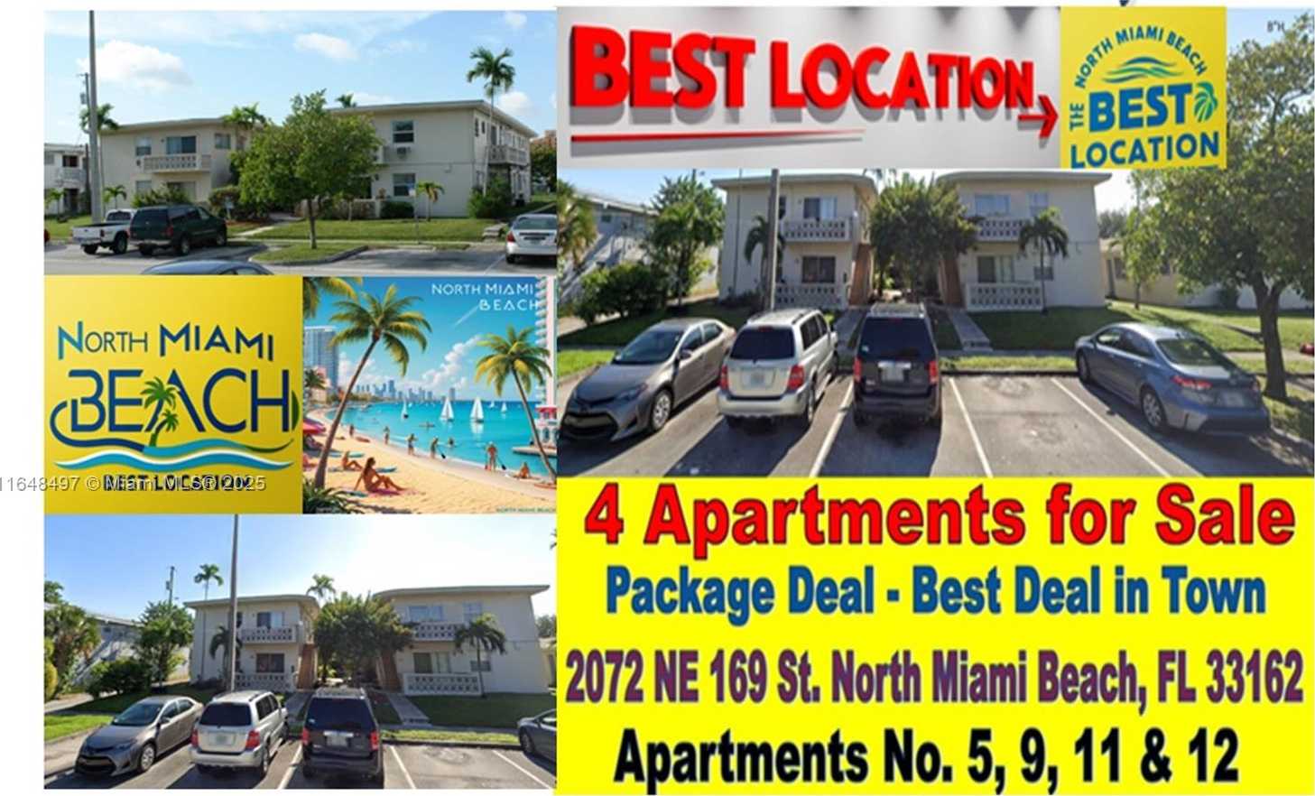 Small Image of 2072 NORTH EAST 169TH ST #Apartments # 5, 9, 11, 12, North Miami Beach Number 2