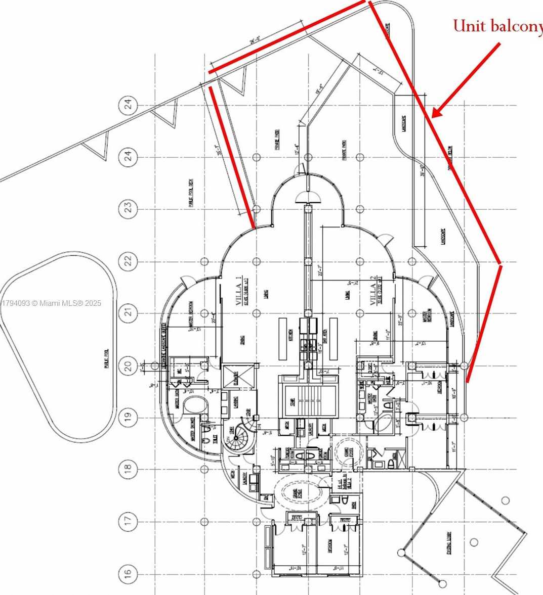 Small Image of 2843 SOUTH BAYSHORE DR #VILLA1, VILLA 2, Miami Number 19