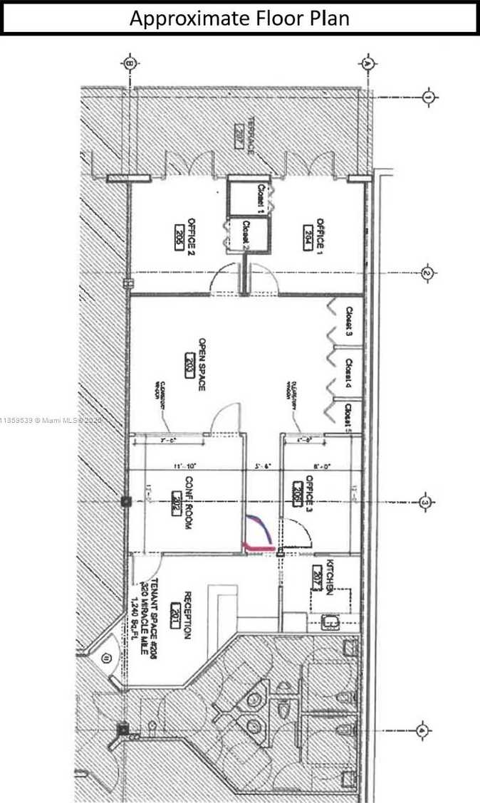 Small Image of 320 MIRACLE MILE #203, Coral Gables Number 5