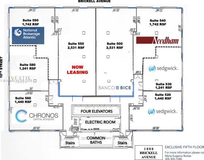 Small Image of 1000 BRICKELL AVE #550, Miami Number 15