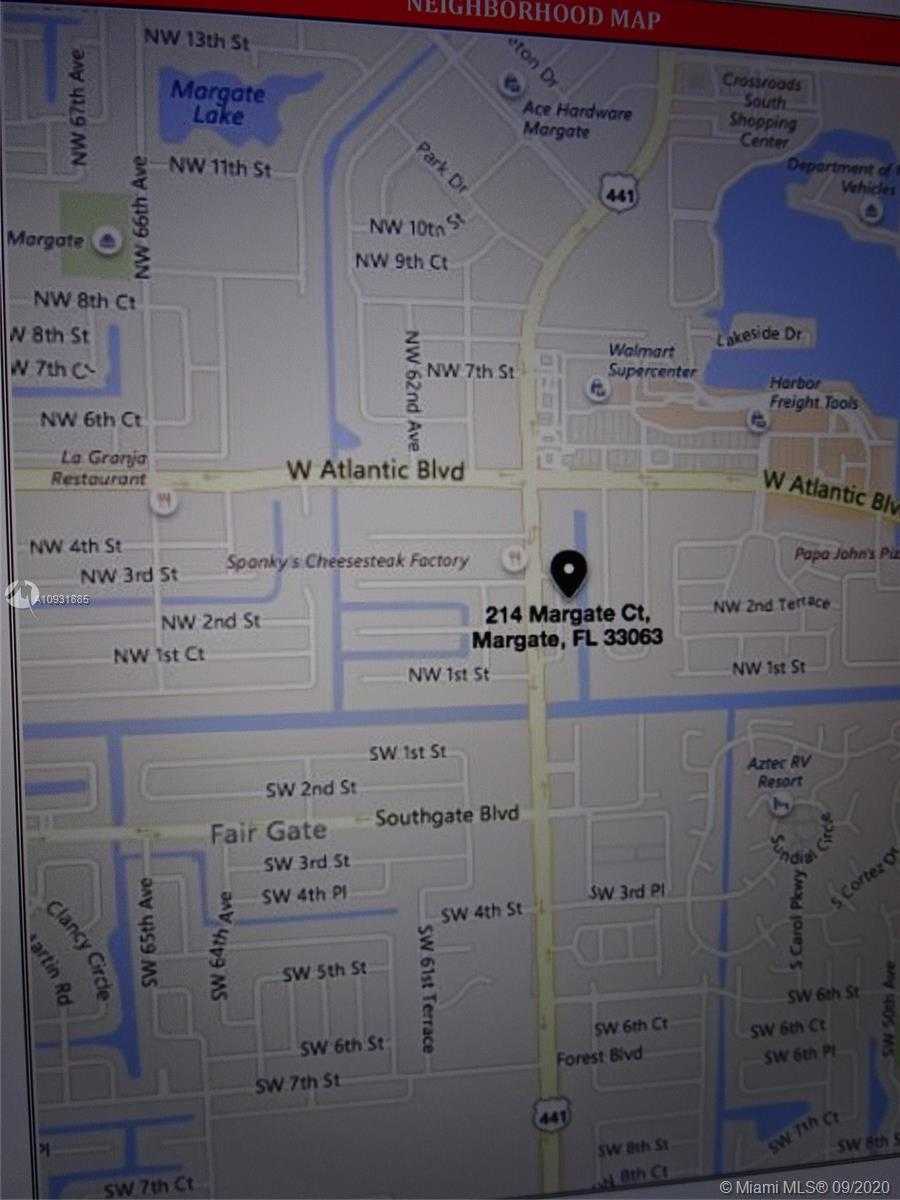 Small Image of 214 MARGATE CT BAY1-7, Margate Number 32