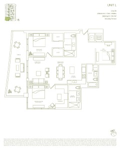 1010 Brickell floor plans