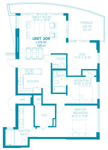 Bay Harbor One floor plans - new developments in Miami