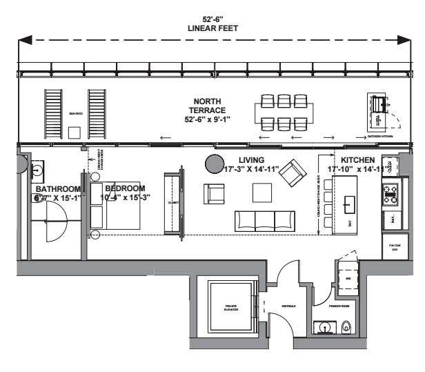 8701 Collins Avenue Miami Beach FLOOR PLAN