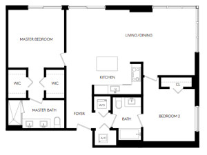 5300 Paseo Doral floor plan residence E