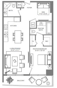 Brickell Heights floor plans