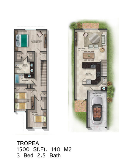 Calabria Residences floor plans