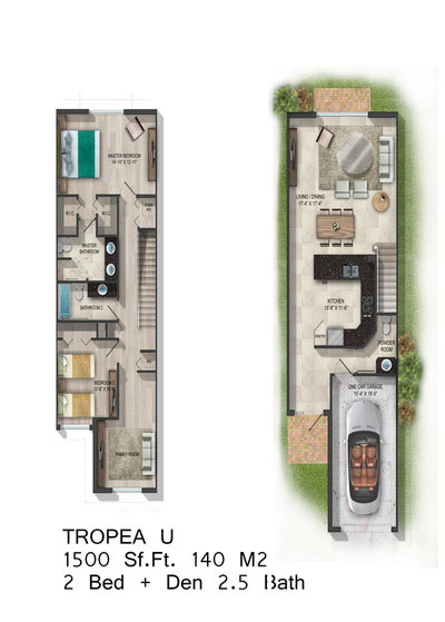 Calabria Residences floor plans