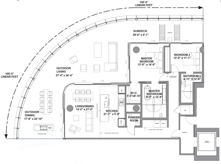 Eighty Seven Park floor plans - new developments in Miami