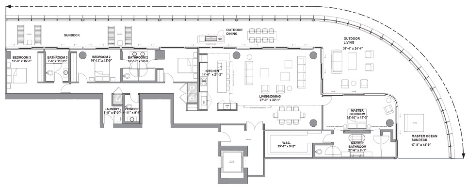 Eighty Seven Park floor plans - new developments in Miami