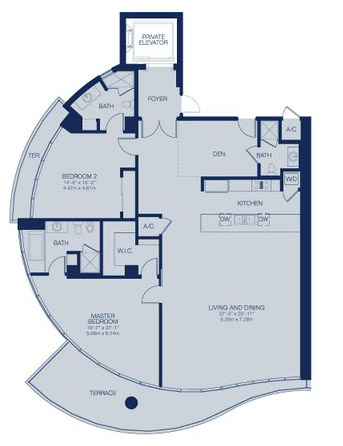 Fendi Chateau Residences floor plans