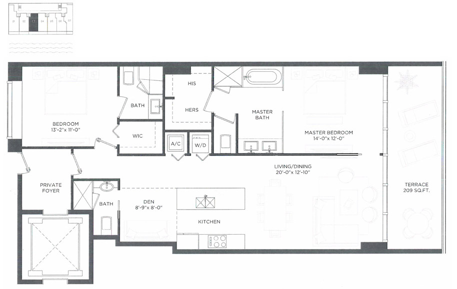 Gran Paraiso floor plans - new developments in Miami