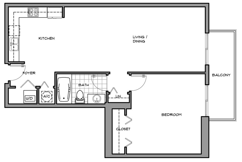 H3 Hollywood floor plans - new developments in Hollywood