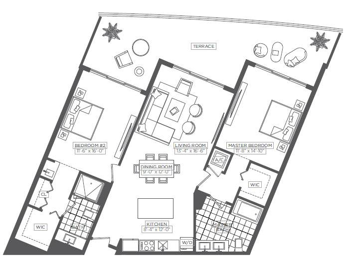 Hyde Beach Resort & Residences floor plans - new developments in Hollywood