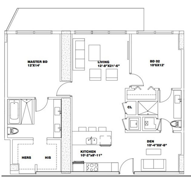 ION East Edgewater floor plans - new developments in Miami