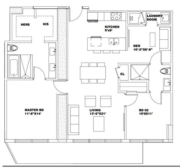 ION East Edgewater floor plans - new developments in Miami