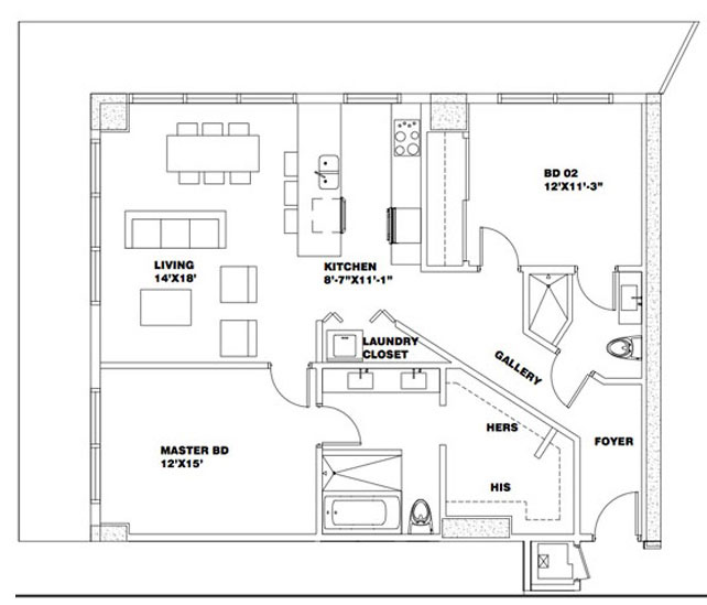 ION East Edgewater floor plans - new developments in Miami