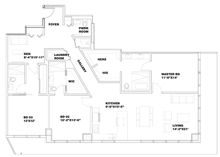 ION East Edgewater floor plans - new developments in Miami