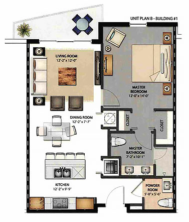 Midtown Doral floor plans - new developments at Miami