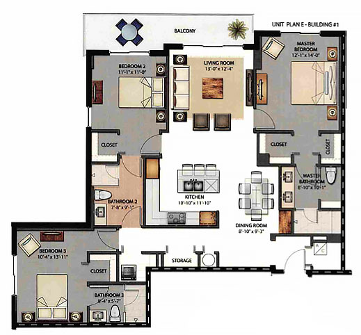 Midtown Doral floor plans - new developments at Miami