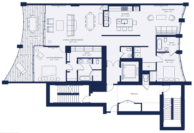 Park Grove  floor plans - new developments at Coconut Grove