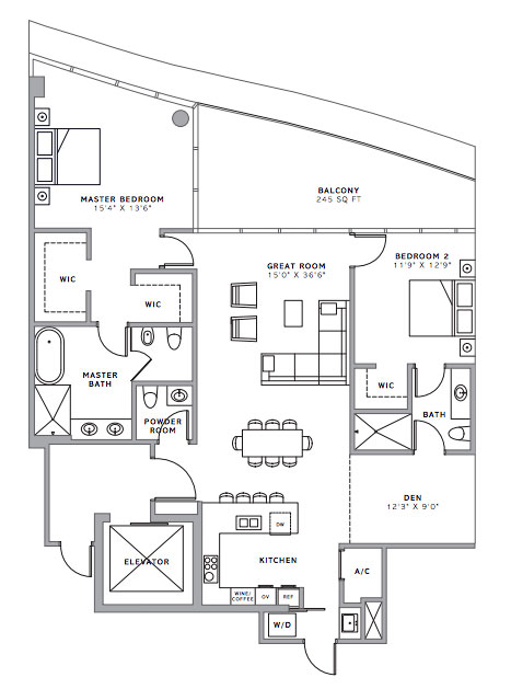 Ritz-Carlton Residences floor plans - new developments at Sunny Isles Beach