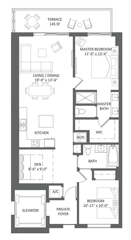 The Harbour floor plans - new developments at Miami