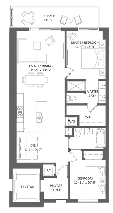 The Harbour floor plans - new developments at Miami