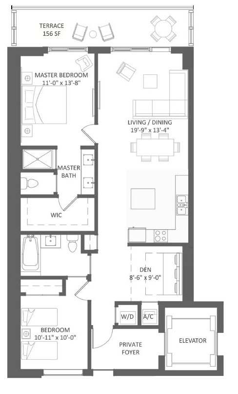 The Harbour floor plans - new developments at Miami